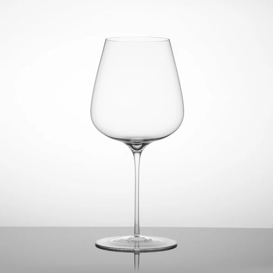 Claude Burgundy Crystal Wine Glass