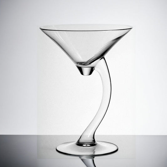 Chelsea Curved Stem Martini Glass