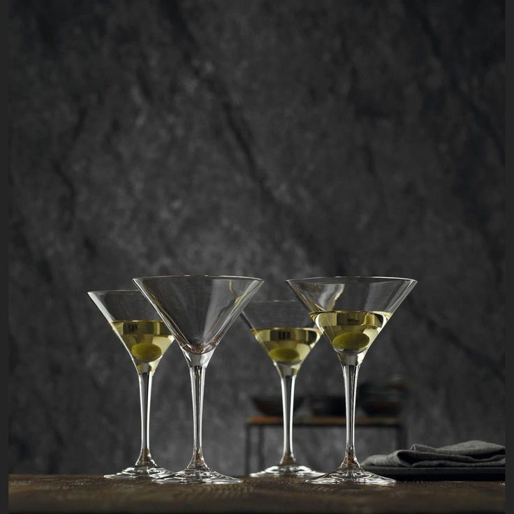 Claire Crystal Martini Set